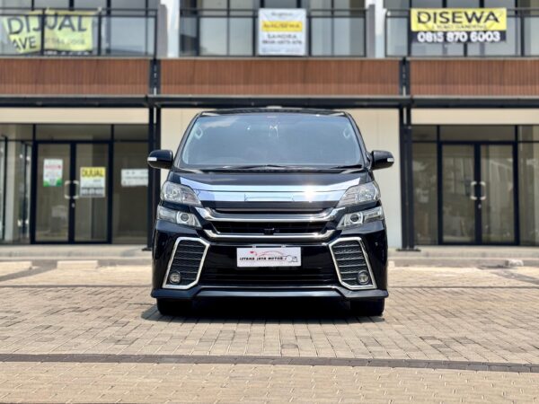 VELLFIRE 2.5 Z ALLES AT HITAM 2011